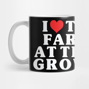 I Heart To Fart At The Grove Mug